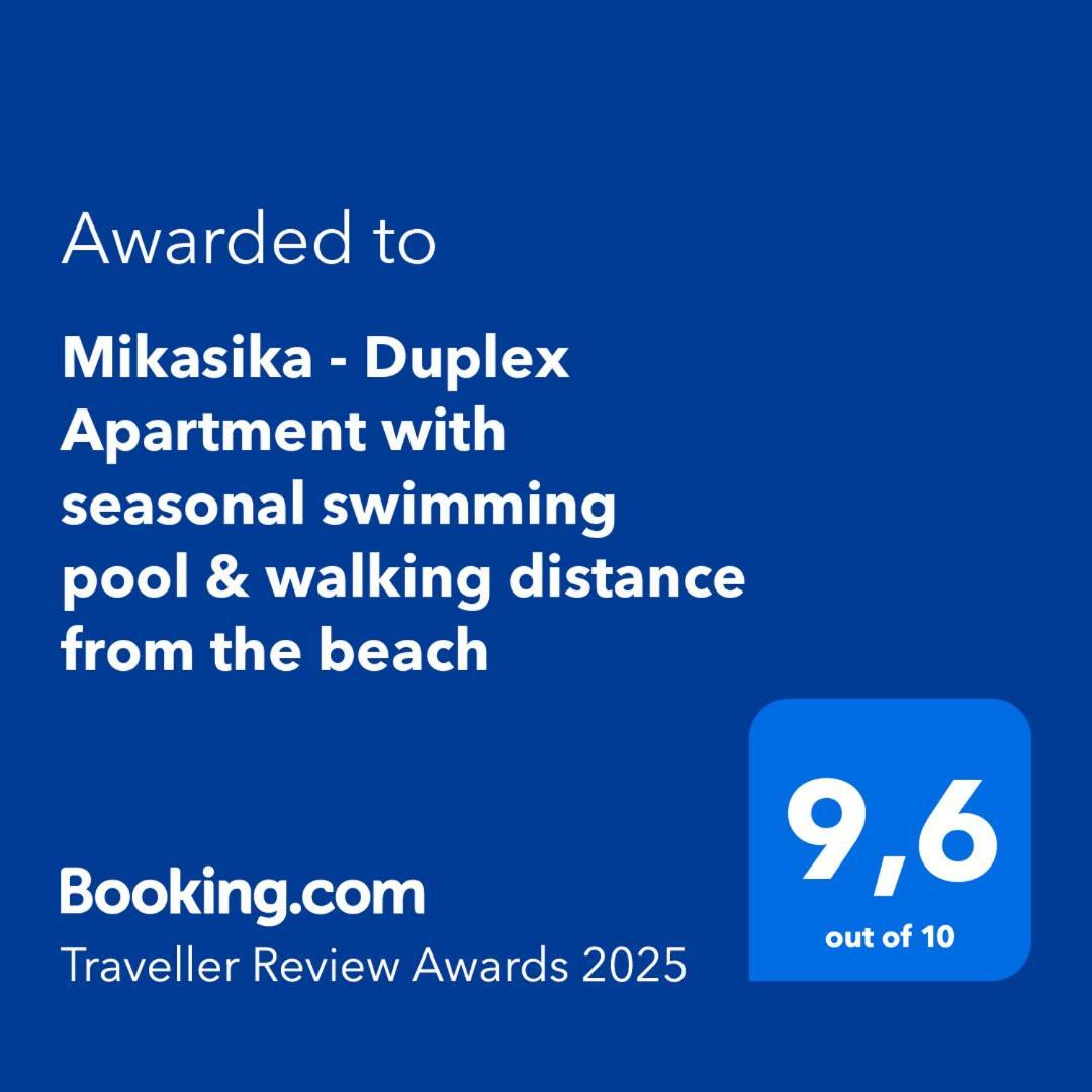Mikasika - Duplex Apartment With Seasonal Swimming Pool & Walking Distance From The Beach La Cala Del Moral Buitenkant foto